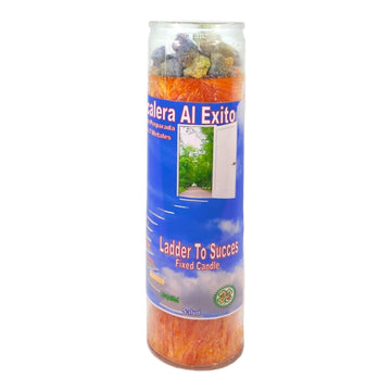 Ladder to Success-Palm Wax Spiritual Intention Spell Candle-[Orange] | Vela CASA ESOTERICA MAGICK SPACEAu supplements