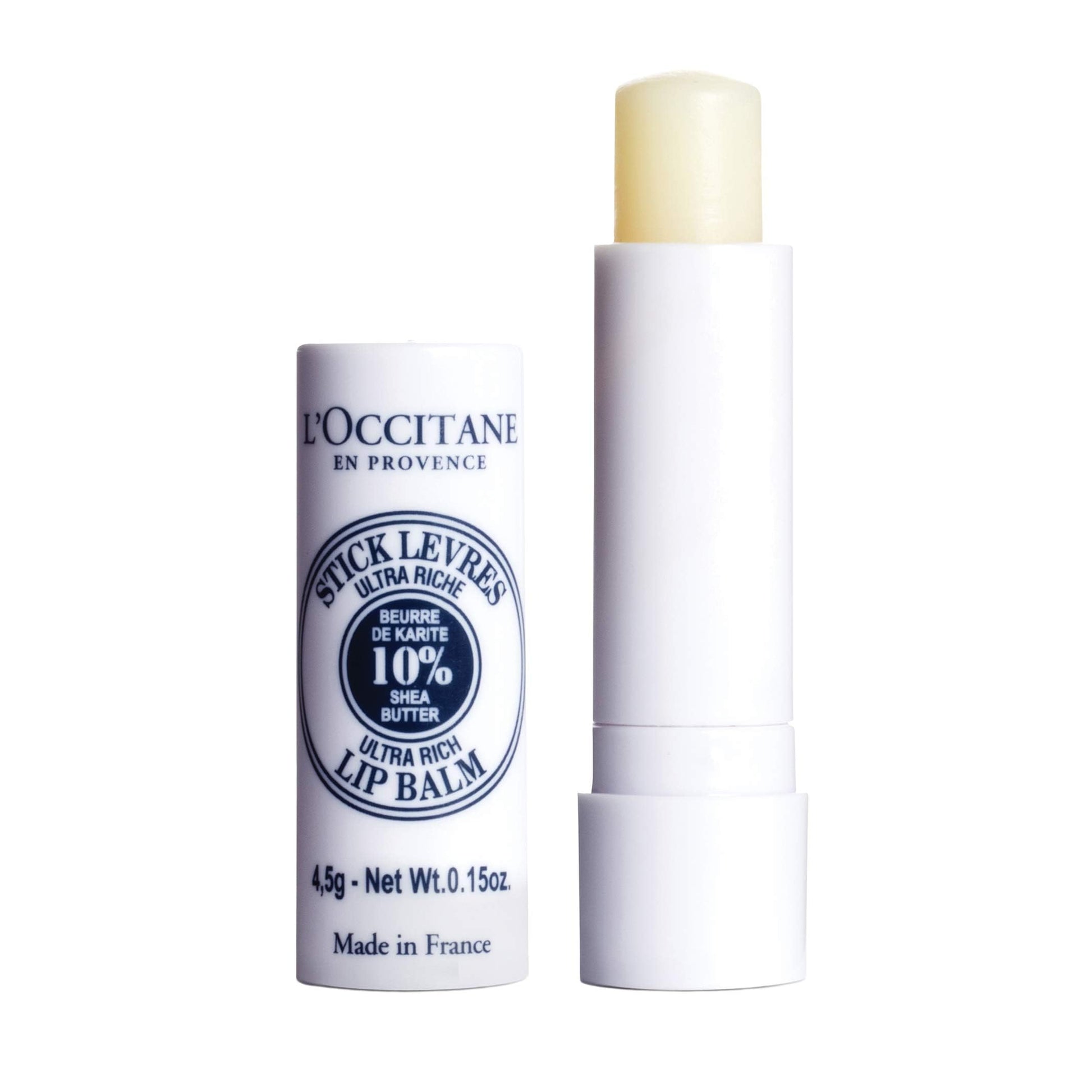 L'OCCITANE 10% Organic Shea Butter Ultra Rich Lip Balm Stick, Moisturizes, Nourishes, Repairs & Softens Dry, Chapped Lips, Long Lasting, Vegan L'OCCITANEAu supplements