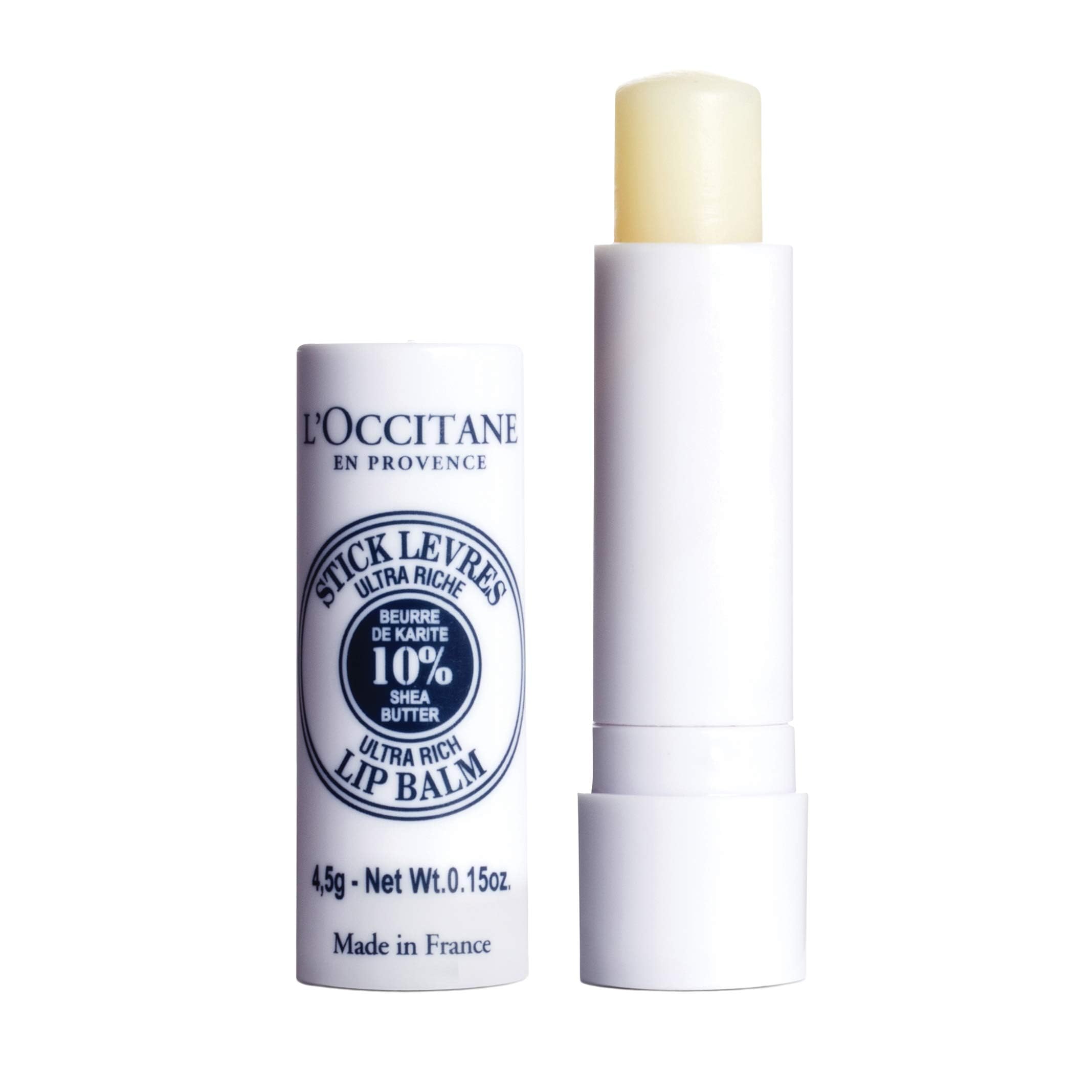 L'OCCITANE 10% Organic Shea Butter Ultra Rich Lip Balm Stick, Moisturizes, Nourishes, Repairs & Softens Dry, Chapped Lips, Long Lasting, Vegan L'OCCITANEAu supplements