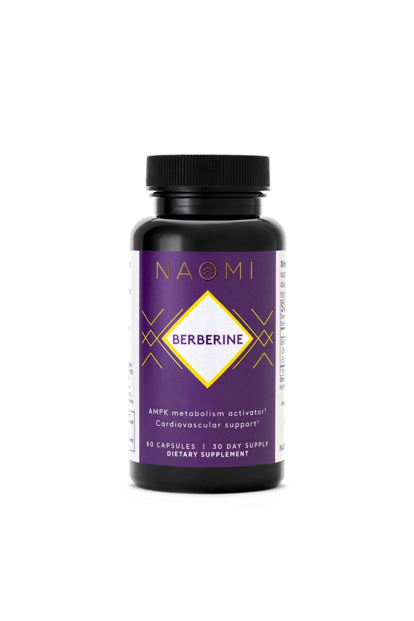 NAOMI Berberine 500mg - Immune Support & Normal LDL Cholesterol and Triglyceride NAOMIAu supplements