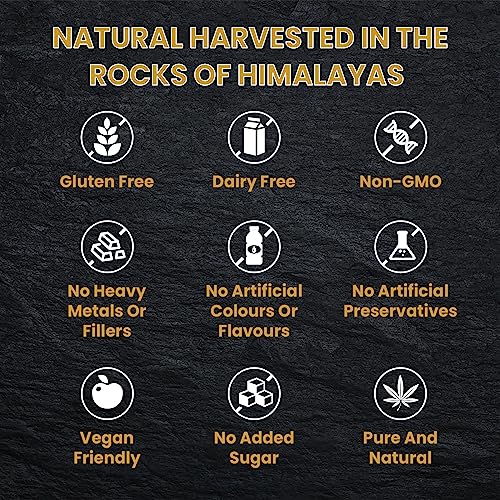 Shilajit Resin, Original Himalayan Shilajit 30g - Gold Grade 100% Pure, Rich in Fulvic P!nkTribeUS supplements