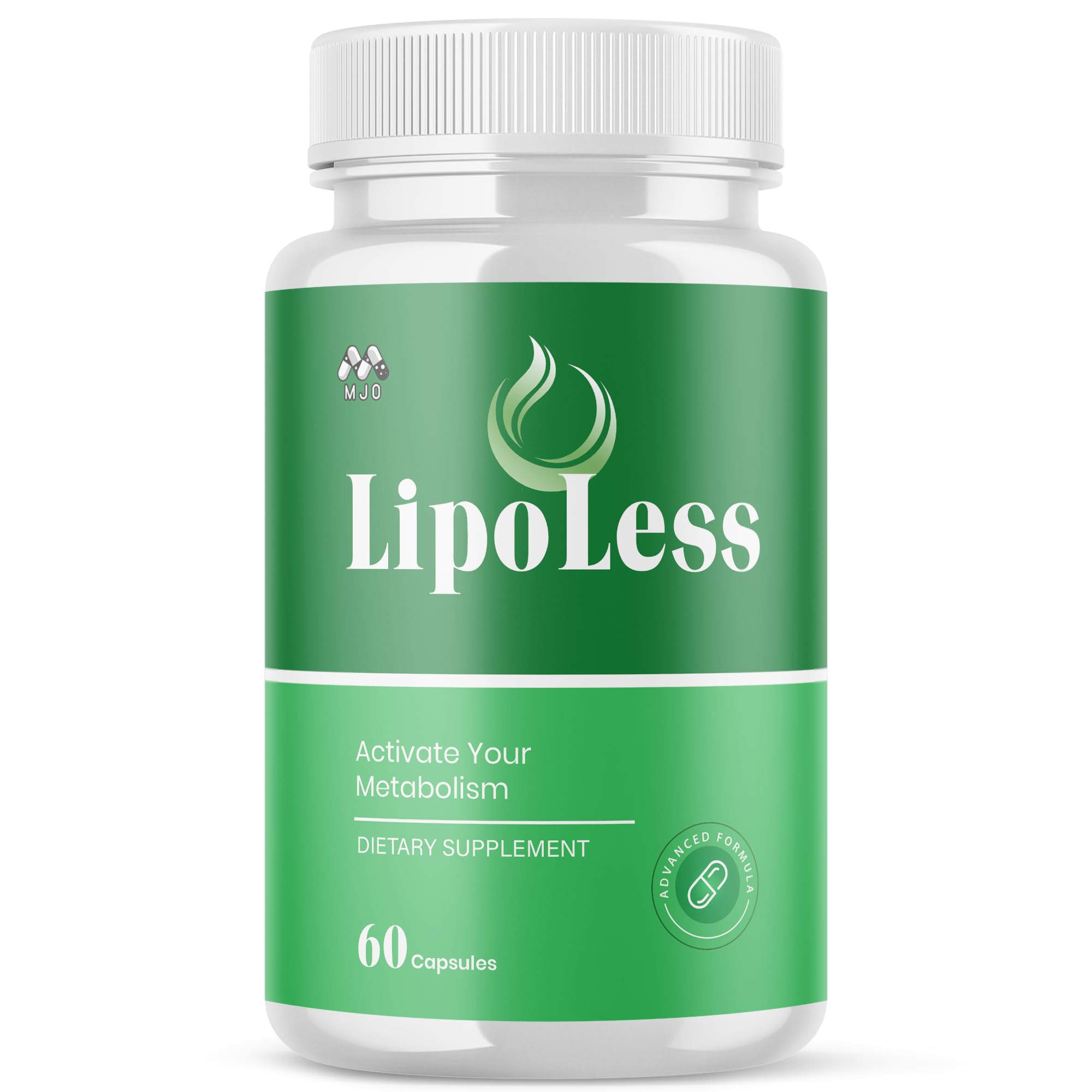 LipoLess Capsules, Official Lipo Less Supplement Pills with All Natural Ingredients, Advanced Formula for Optimal Health & Wellness Support with Premium Vitamins for Active Women & Men (60 Capsules) MJOAu supplements