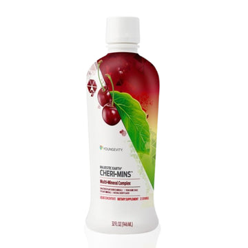 Youngevity Cheri-Mins™ Plant Derived Liquid Minerals - Great Tasting Formula - 77+ Natural Unaltered Trace Minerals - Colloidal Form Humic Shale (32 Fl Oz) YoungevityAu supplements