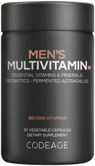 Codeage Men's Multivitamin - Daily Vitamins for Men with Vitamin A, C, D3, E, B12, Magnesium, Zinc, Iron, Chromium CodeageAu supplements