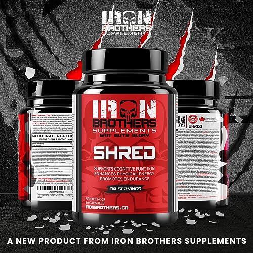 Shred for Men & Women | Strong Appetite Suppressant for Weight Loss Management Iron Brothers SupplementsAu supplements
