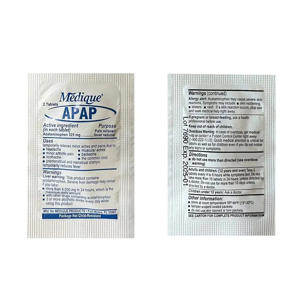 MEDICATIONS Unit DOSE Pack by RESCUE ESSENTIALS Rescue EssentialsAu supplements
