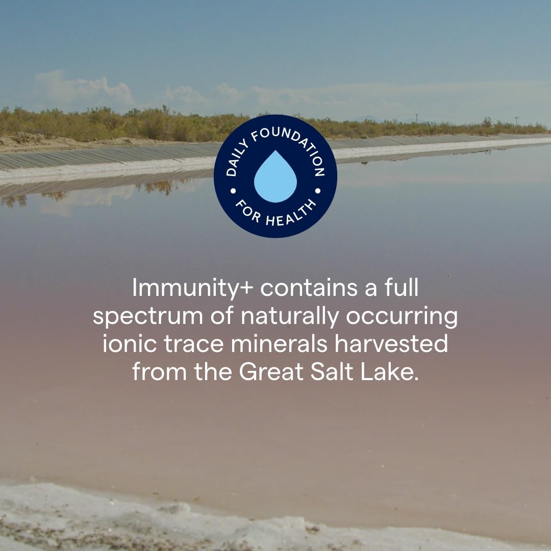 Trace Minerals Immunity+ - Liquid Supplement for Healthy Body & Immune Support - Elderberry Multivitamin - Formulated with Ionic Trace Minerals - Sugar-Free - Mixed Berry - 30 fl oz (30 Servings) Trace MineralsAu supplements