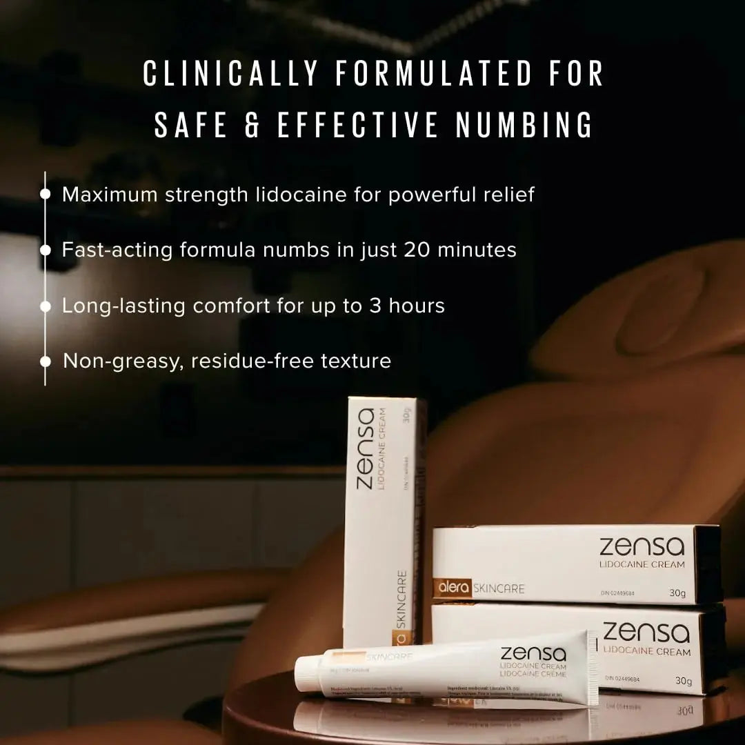 Zensa Numbing Cream 5% Lidocaine – Maximum Strength Topical Anesthetic with Vitamin E for Pain Relief from Hemorrhoids – Vegan, Cruelty-Free, Water-Based, Physiologic pH for Sensitive Skin – 30g ZensaAu supplements