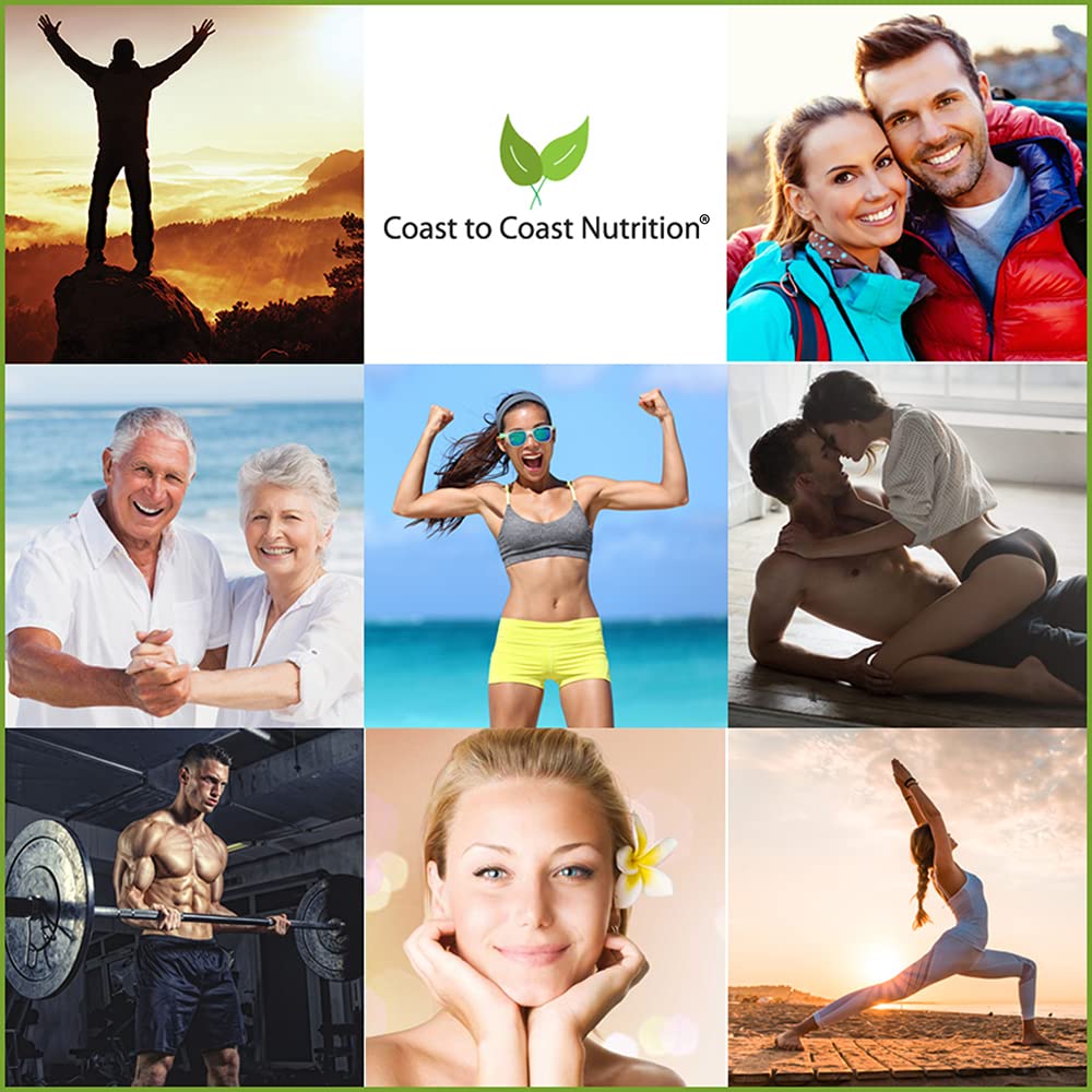 Coast to Coast Nutrition Cholesterol Support Supplement - Support Cardiovascular & Artery Performance, Target Bad LDL Levels & Plaque Calcium Buld-Up - Promote Circulation & Blood Flow - 60 Capsules Coast to Coast NutritionAu supplements