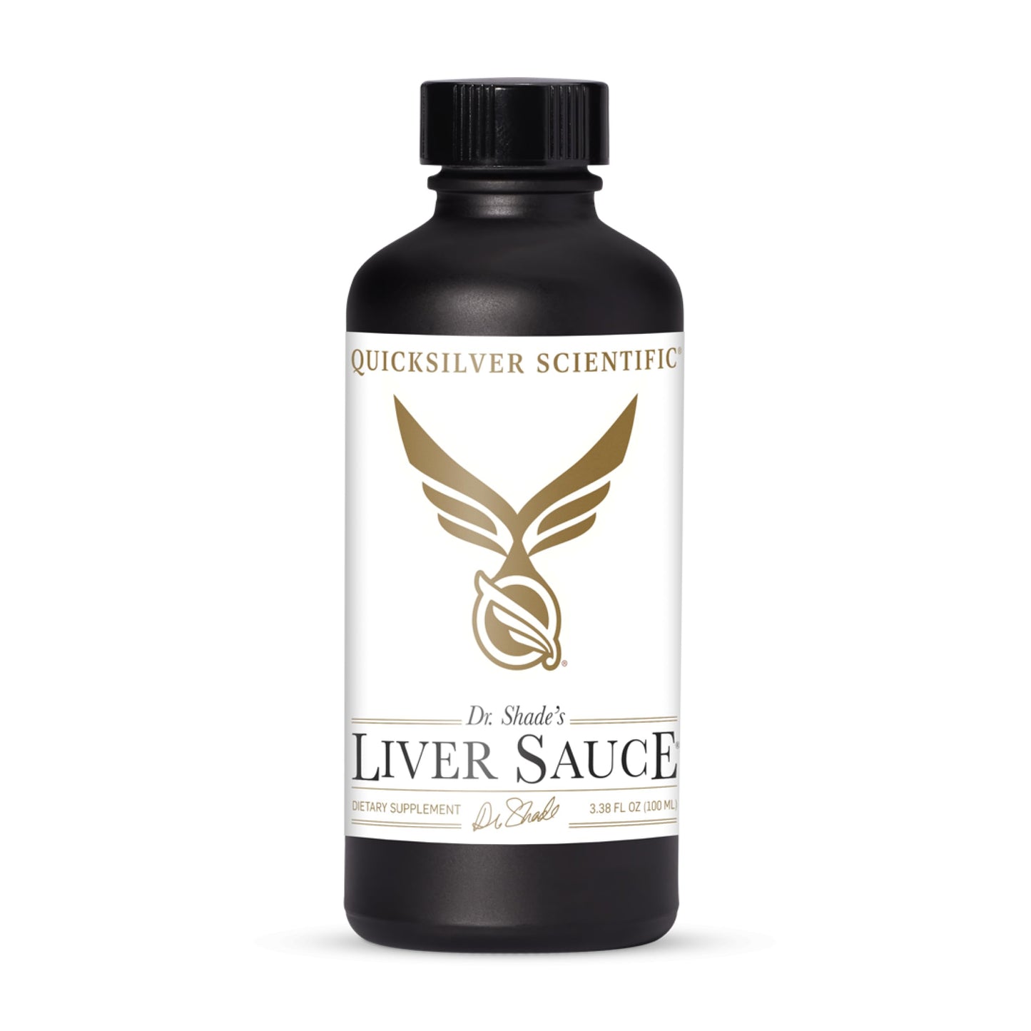 Quicksilver Scientific Liver Sauce - Liposomal Liver Detox with DIM, Quercetin, Lipoic Acid, Milk Thistle and Dandelion Root Supplement - Supports Bile & Toxin Momentum (100 ml / 3.38 oz) Quicksilver ScientificUS supplements