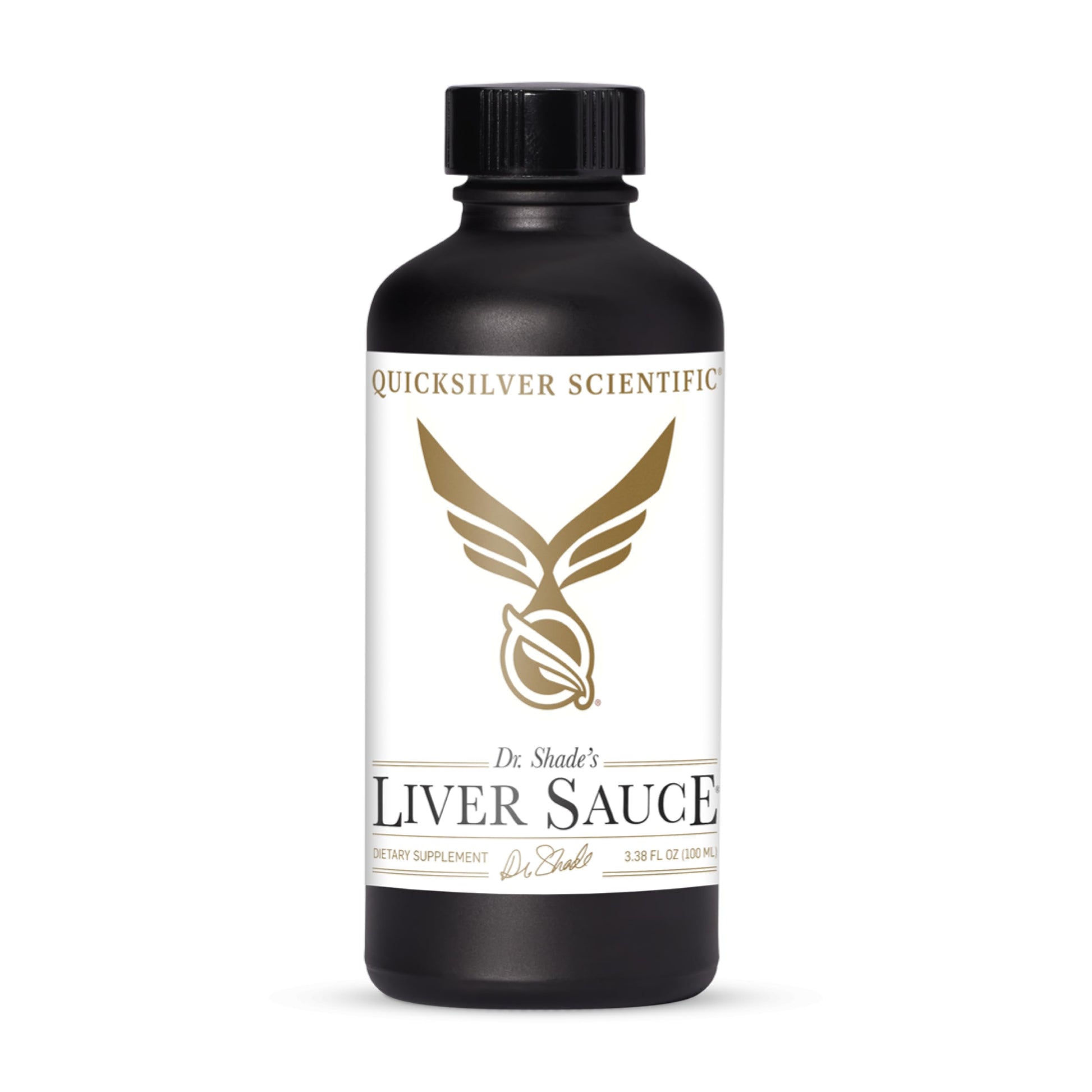 Quicksilver Scientific Liver Sauce - Liposomal Liver Detox with DIM, Quercetin, Lipoic Acid, Milk Thistle and Dandelion Root Supplement - Supports Bile & Toxin Momentum (100 ml / 3.38 oz) Quicksilver ScientificUS supplements