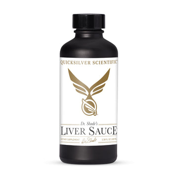 Quicksilver Scientific Liver Sauce - Liposomal Liver Detox with DIM, Quercetin, Lipoic Acid, Milk Thistle and Dandelion Root Supplement - Supports Bile & Toxin Momentum (100 ml / 3.38 oz) Quicksilver ScientificUS supplements