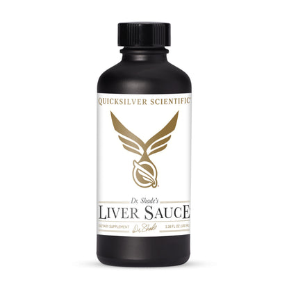 Quicksilver Scientific Liver Sauce - Liposomal Liver Detox with DIM, Quercetin, Lipoic Acid, Milk Thistle and Dandelion Root Supplement - Supports Bile & Toxin Momentum (100 ml / 3.38 oz) Quicksilver ScientificUS supplements