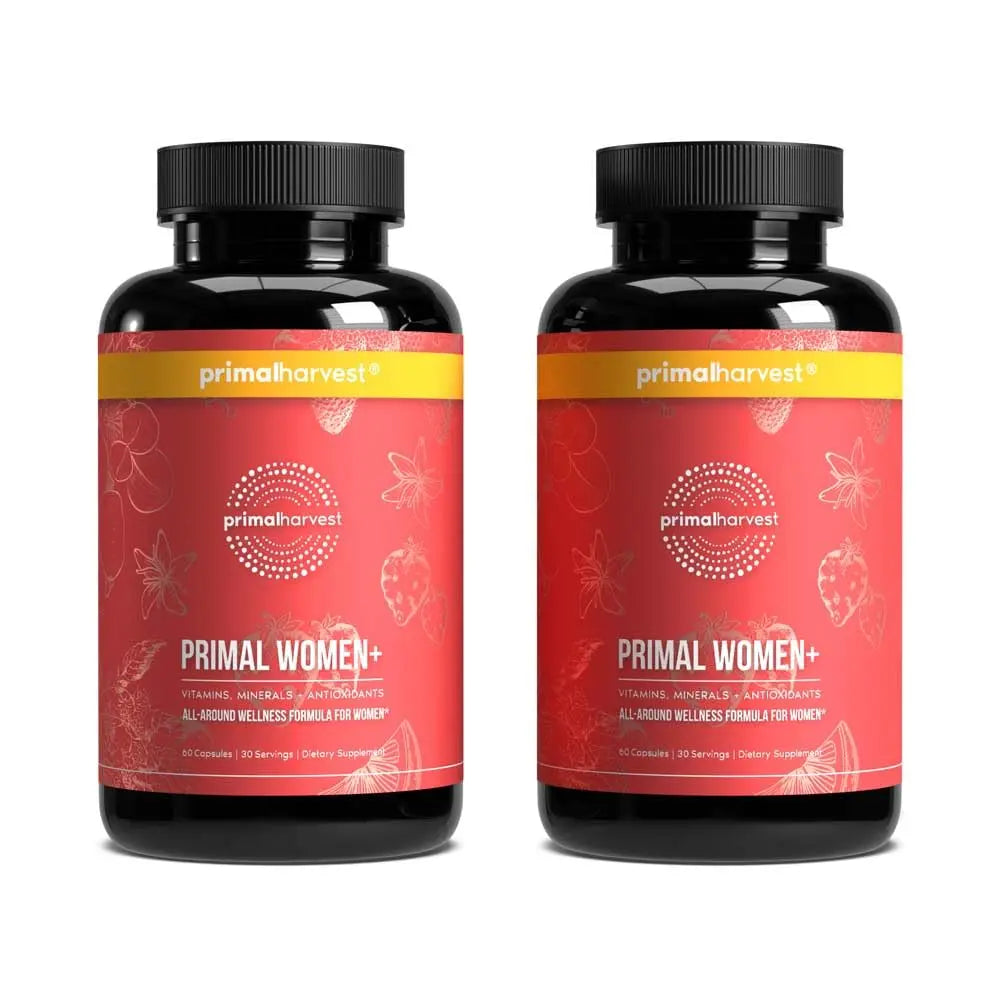 Primal Harvest Multivitamin for Women Vitamin A, Vitamin C, Vitamin D and E, Vitamin B12, B6, Biotin, Zinc Supplements Primal HarvestAu supplements