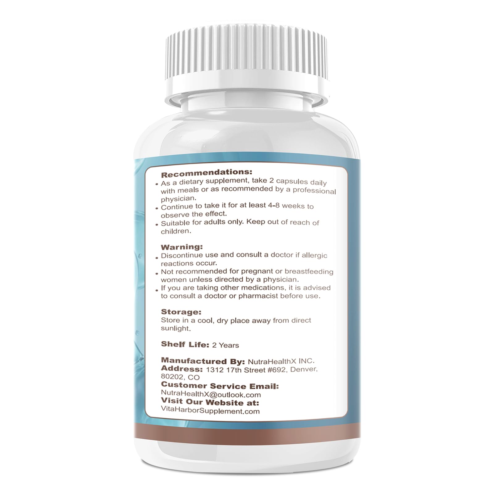 VitaHarbor Cortisol Supplement for Women and Men, 4-in-1 Cortisol Reducer with Magnesium Glycinate, Ashwagandha, Phosphatidylserine, L-Theanine, for Relaxation & Calm Support, 90 Veg Caps VitaHarborAu supplements