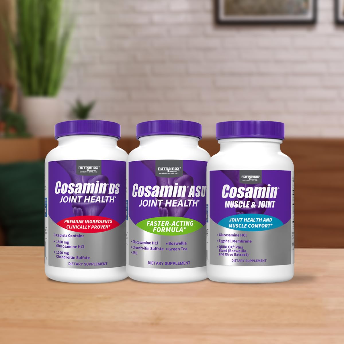 Nutramax Laboratories Cosamin® ASU Joint Health Supplement with Glucosamine, Chondroitin & ASU for Adult Men & Women, Joint Supplement, 230 Capsules Nutramax LaboratoriesAu supplements