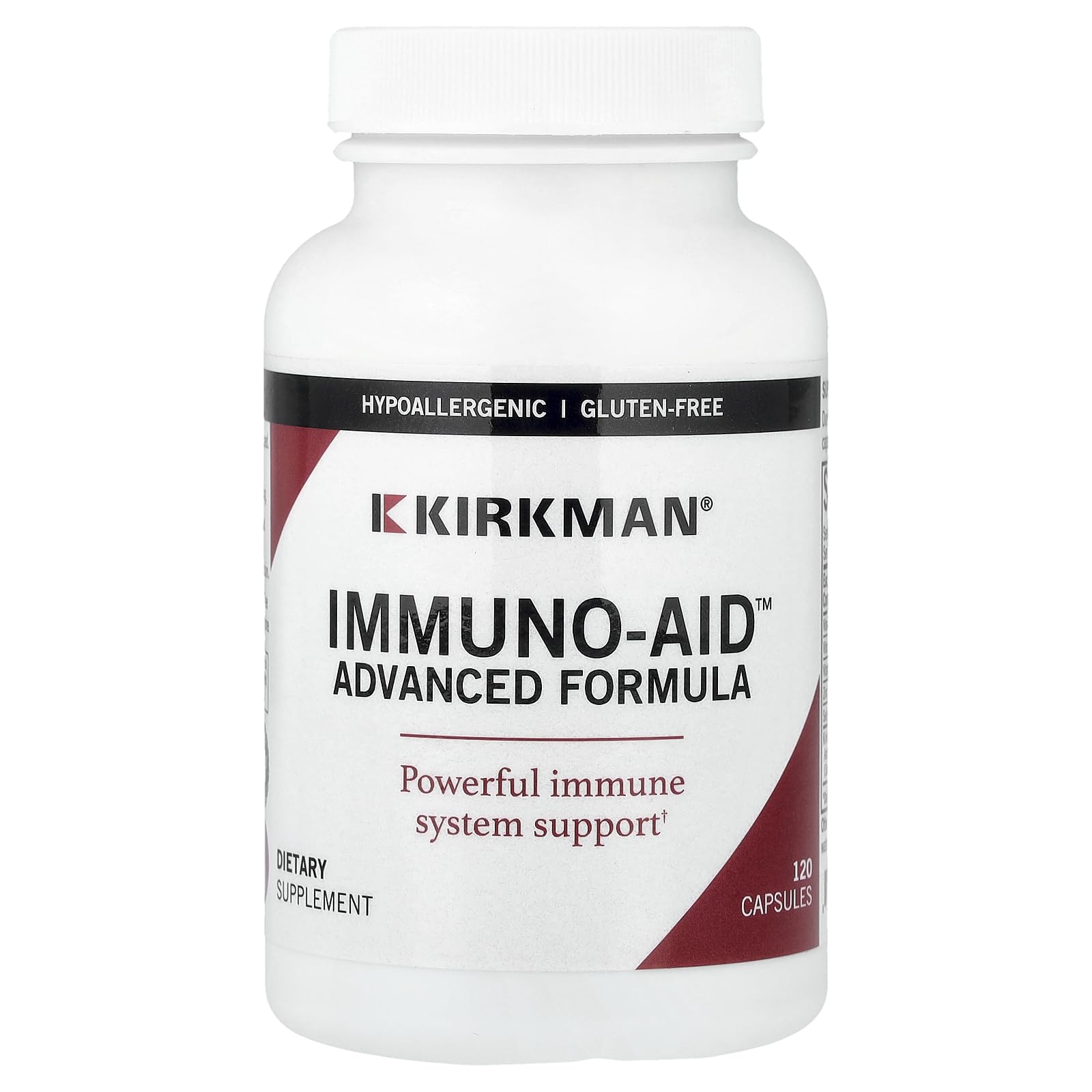 Kirkman - Immuno-Aid Advanced Formula - 120 Capsules - Immune Support - Potent Proprietary Blend - Hypoallergenic KirkmanAu supplements