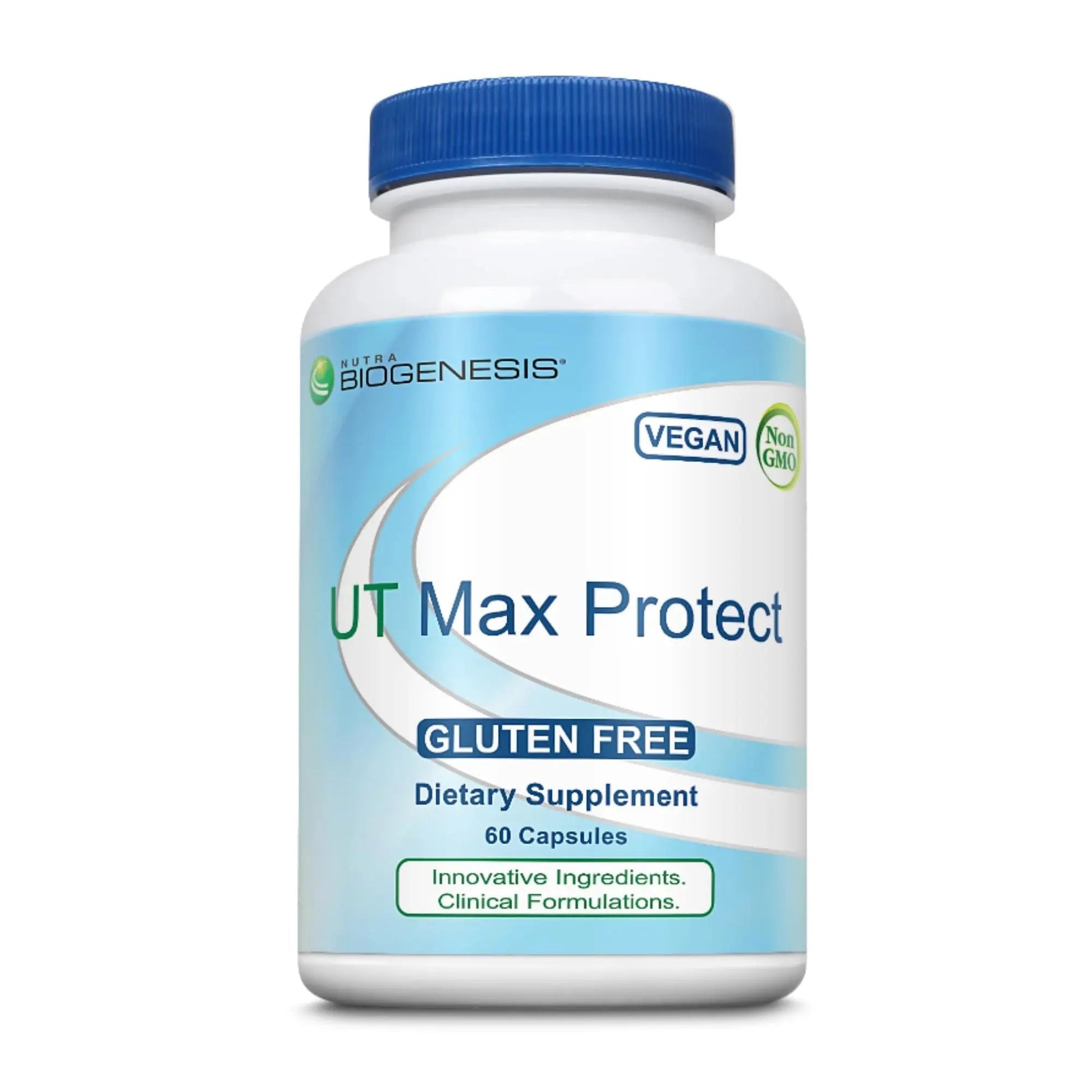 Nutra Biogenesis UT Max Protect - D Mannose Supplements for Women, Cranberry Pills for Urinary Tract Cleanse & Bladder Health, 500mg D-Mannose Per Serving - 60 Veggie Capsules Nutra BioGenesisAu supplements