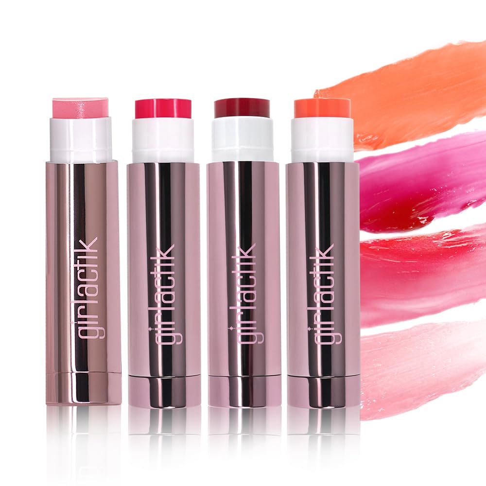 Girlactik Jello Gloss Lip Balm – Hydrating Lip Gloss with Natural Shine, Pink Lemonade Scent, Moisturizing, and Smooth, Perfect for Everyday Lip Care with a Glossy Finish, 0.15 oz (Glossiest) GirlactikAu supplements