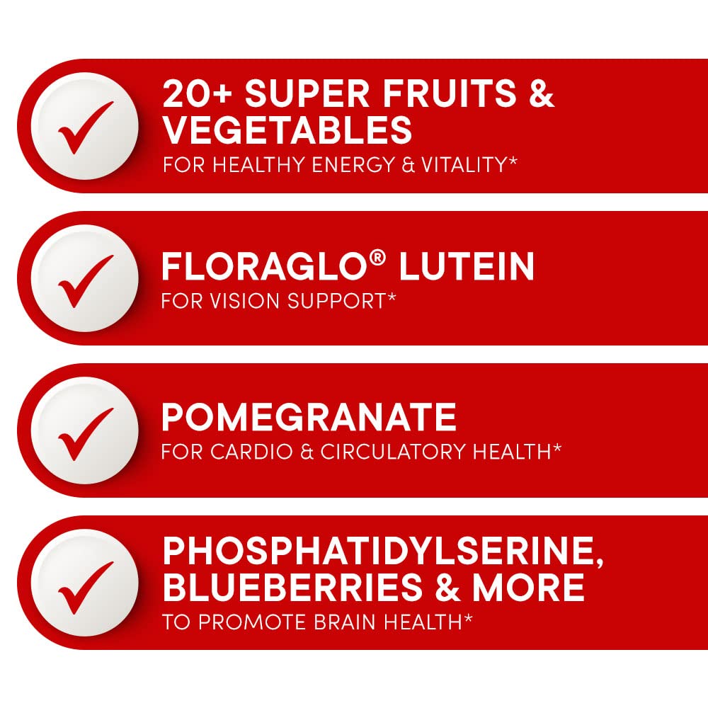 Purity Products Super Reds Powder Phytonutrient Superfood Drink Mix w/FloraGLO Lutein - Phytonutrient Blend containing Polyphenols, Antioxidants & More - 330 Grams - 30 Day Supply Purity ProductsAu supplements
