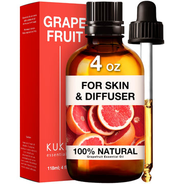 Kukka Grapefruit Essential Oil for Diffuser - 100% Natural Grapefruit Essential Oil for Skin KUKKA essential oilsAu supplements