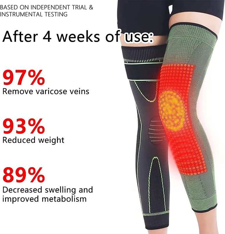 KNEECA Tourmaline Acupressure Selfheating Knee Sleeve, Tourmaline Acupressure Self XTRYTRUIUS supplements