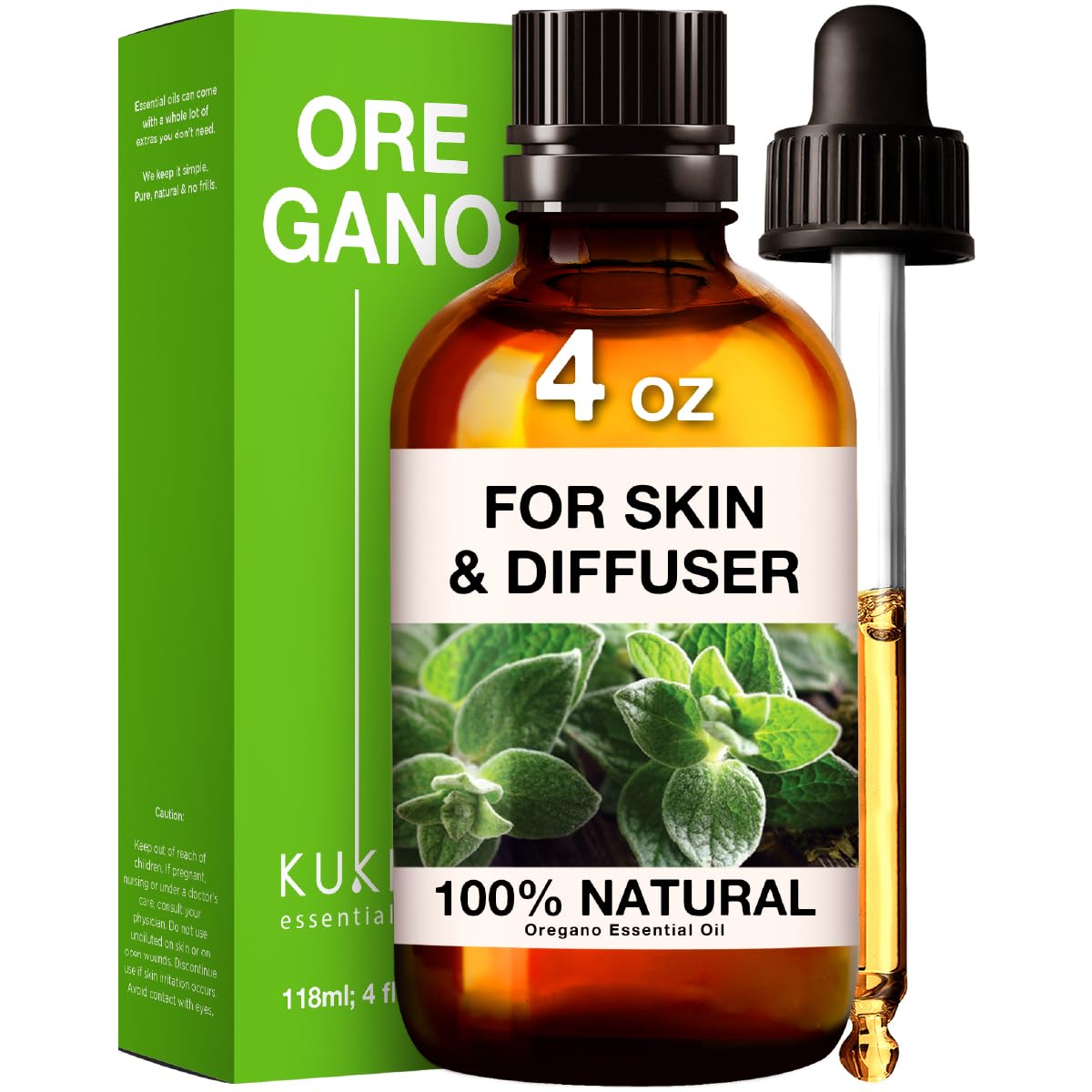 KUKKA Oregano Oils - Natural Oils (4 fl oz) KUKKA essential oilsAu supplements