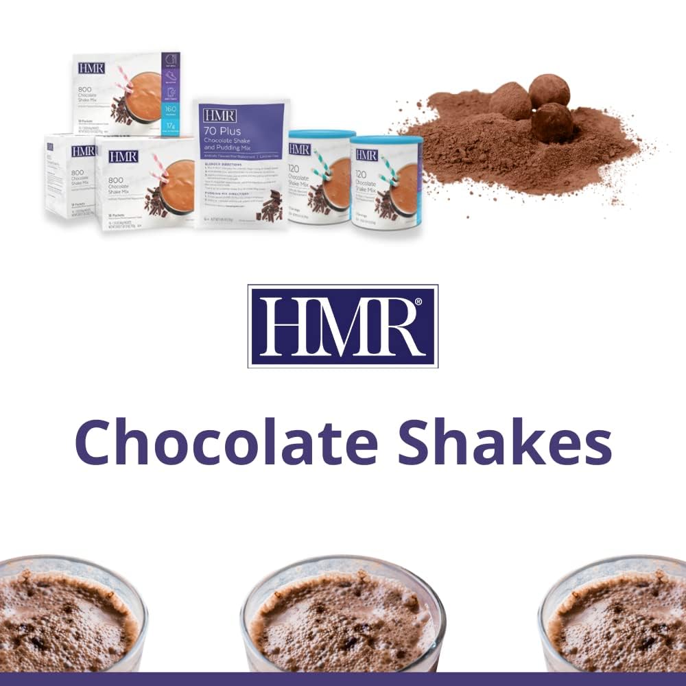 HMR 120 "Classic" Shake Meal Replacement Powder | Chocolate Shake Mix to Support Healthy HMRUS supplements
