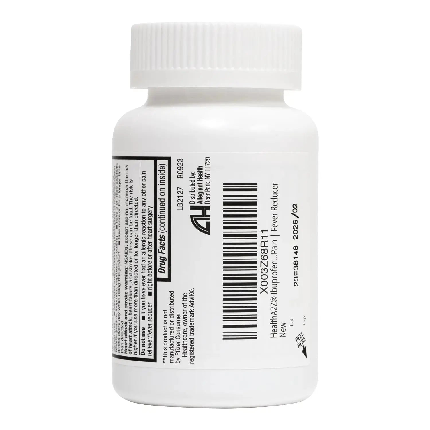 HealthA2Z® Ibuprofen 200mg | Pain Relief | Body Aches | Headache | Arthritis | Cramps | Back Pain | Fever Reducer… (250 Count) (Pack of 2) HealthA2ZAu supplements