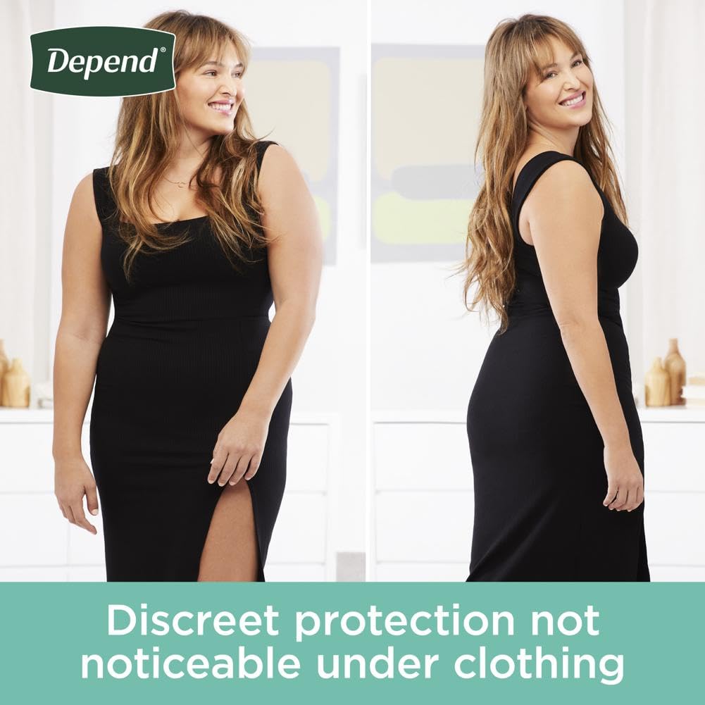 Depend Fresh Protection Adult Incontinence Underwear for Women DependUS supplements