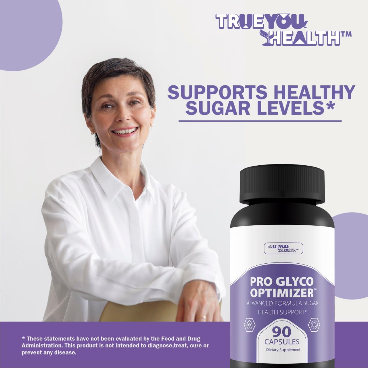 Pro Glyc0 Optimizer - Our Best Sugar Health Support Supplement - Our Best Overall Blood Health & Blood Circulation Support Supplement - Natural Blood Balance Blood Booster Pills True You HealthAu supplements