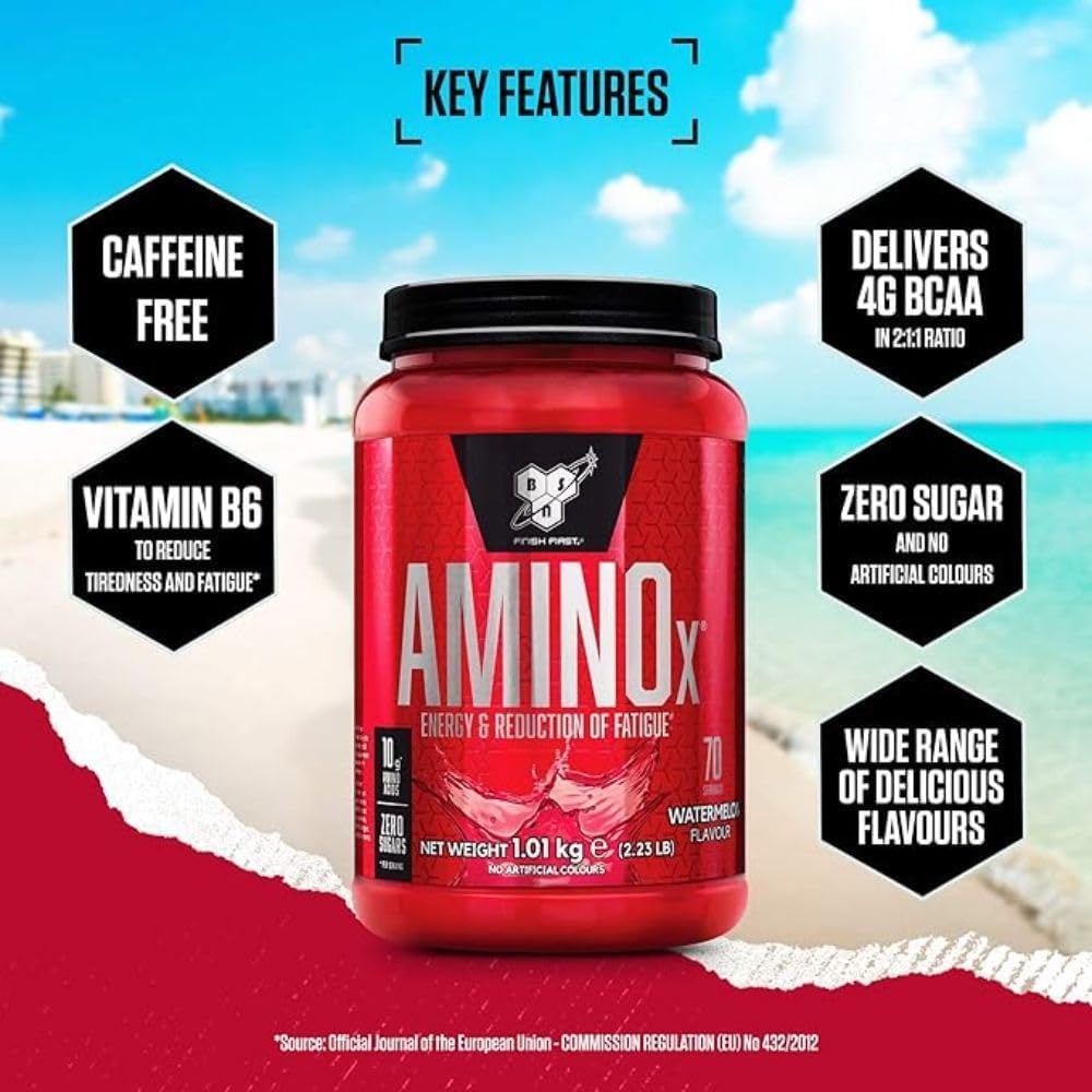 BSN Nutrition Amino X Supplement with Vitamin D, Vitamin B6 and Amino Acids BSNUS supplements