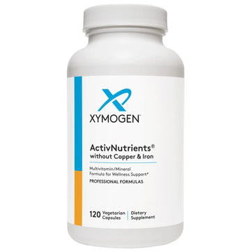 XYMOGEN ActivNutrients Without Copper & Iron - Multimineral Multivitamin for Men + Women with Folate, B12, Zinc and Vitamin C XYMOGENAu supplements