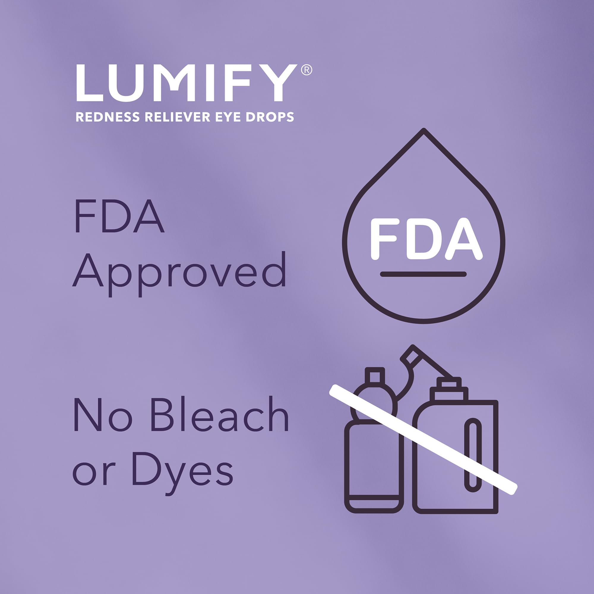LUMIFY Eye Drops for Red Eyes, Redness Reliever for Brighter Looking Eyes, Works in 1 Minute & Lasts Up to 8 Hours, Eye Drops, 0.17 Fl Oz (5 mL) LUMIFYAu supplements