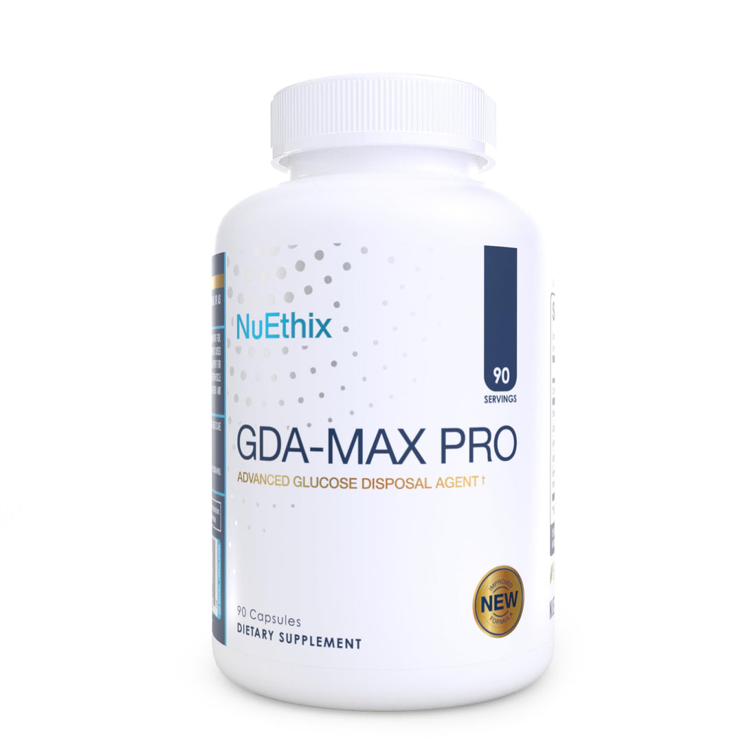NuEthix Formulations GDA-MAX PRO, Double Berbine HCL Supplement, Supports Glucose Metabolism, Weight Management, Immune Support, Heart Health - Non GMO, Gluten Free, Dairy Free, 90 Count NuEthix FormulationsAu supplements