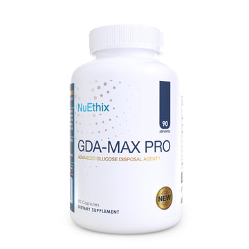 NuEthix Formulations GDA-MAX PRO, Double Berbine HCL Supplement, Supports Glucose Metabolism, Weight Management, Immune Support, Heart Health - Non GMO, Gluten Free, Dairy Free, 90 Count NuEthix FormulationsAu supplements