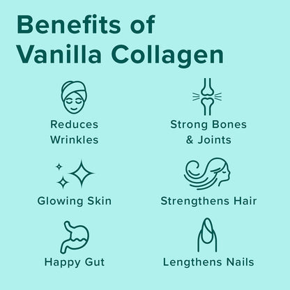 Further Food Collagen Peptides Powder Vanilla Flavored Keto Grass-Fed Collagen Type Further FoodUS supplements