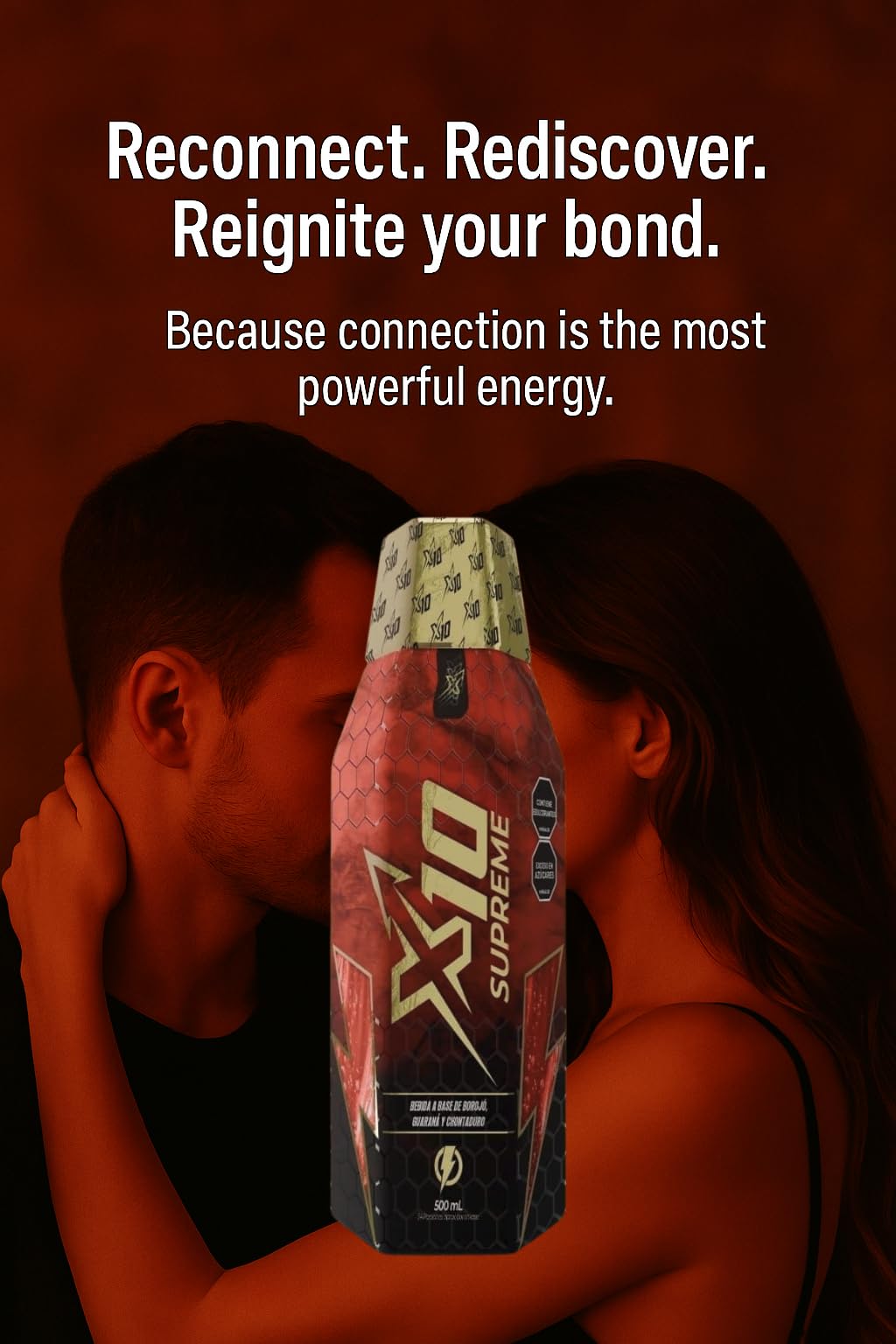 X10 Supreme Liquid 500 ML Natural Supplement (Similar Results as vitafer..Gold) - Chontaduro, Guarana, and Borojó Blend | 500 ML | Plant-Based Energy Support for Vitality X10Au supplements