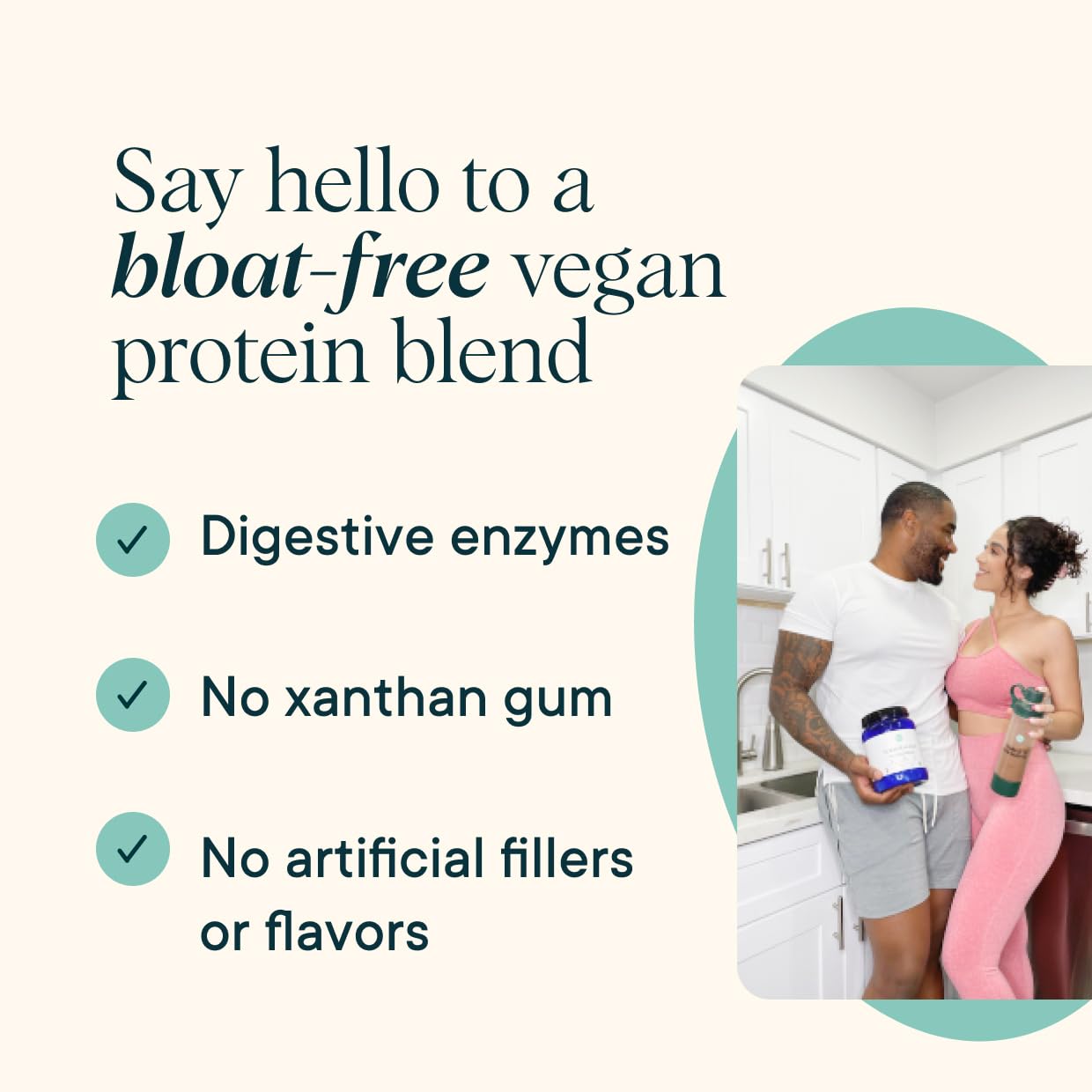 Ora Organic Vegan Protein Powder - 23g Plant Based Pea Protein Unflavored Ora OrganicUS supplements
