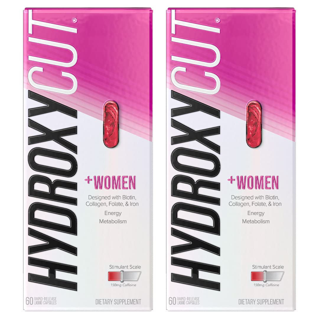 Hydroxycut + Women Pills with Biotin & Collagen | Hair Nails and Skin Vitamins | Iron Supplement HydroxycutAu supplements