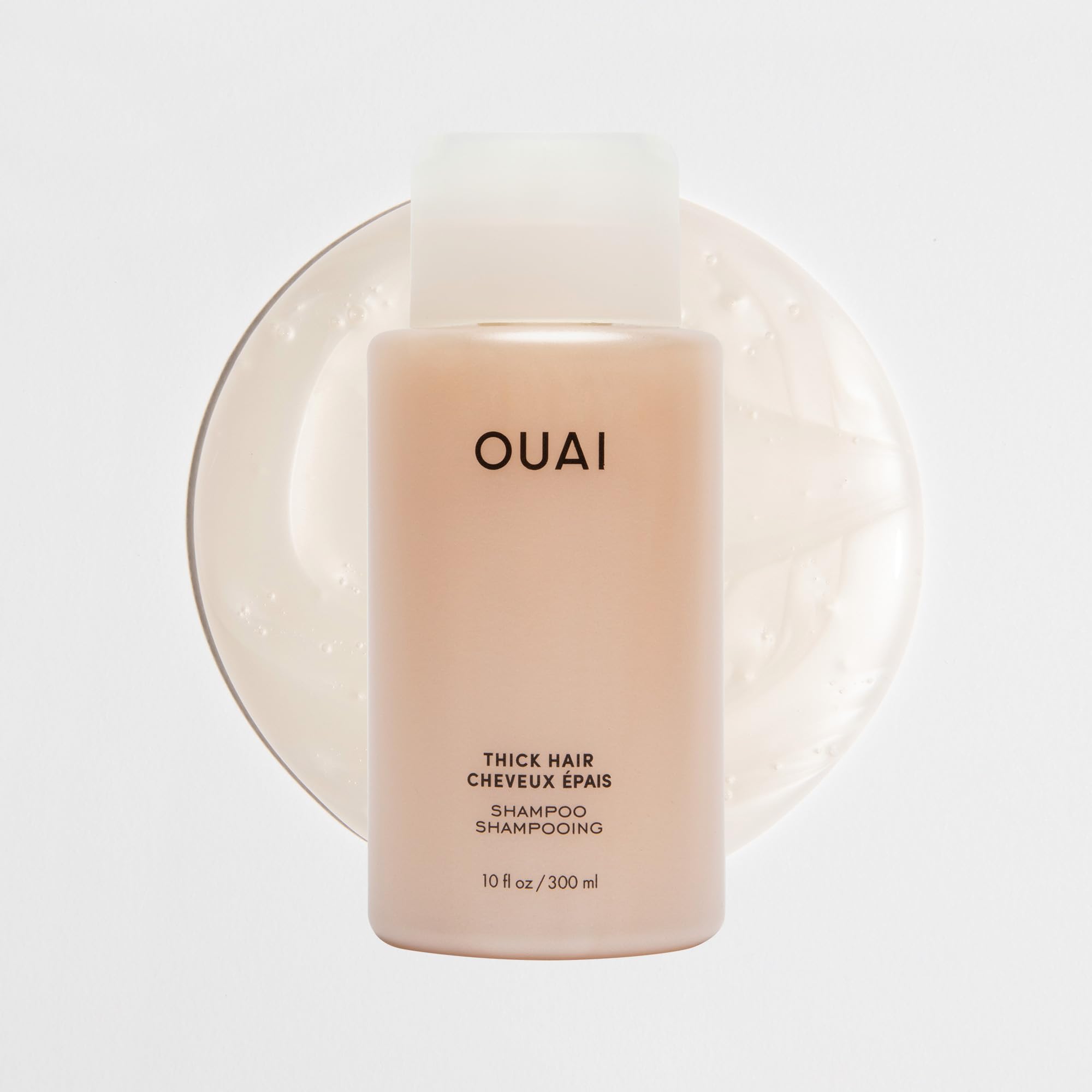 OUAI Thick Shampoo Travel Size - Moisturizing Shampoo with Keratin, Marshmallow Root, Shea Butter, Avocado Oil for Thick Hair - Strengthens & Hydrates - Paraben & Sulfate Free (3 Fl Oz) OUAIAu supplements