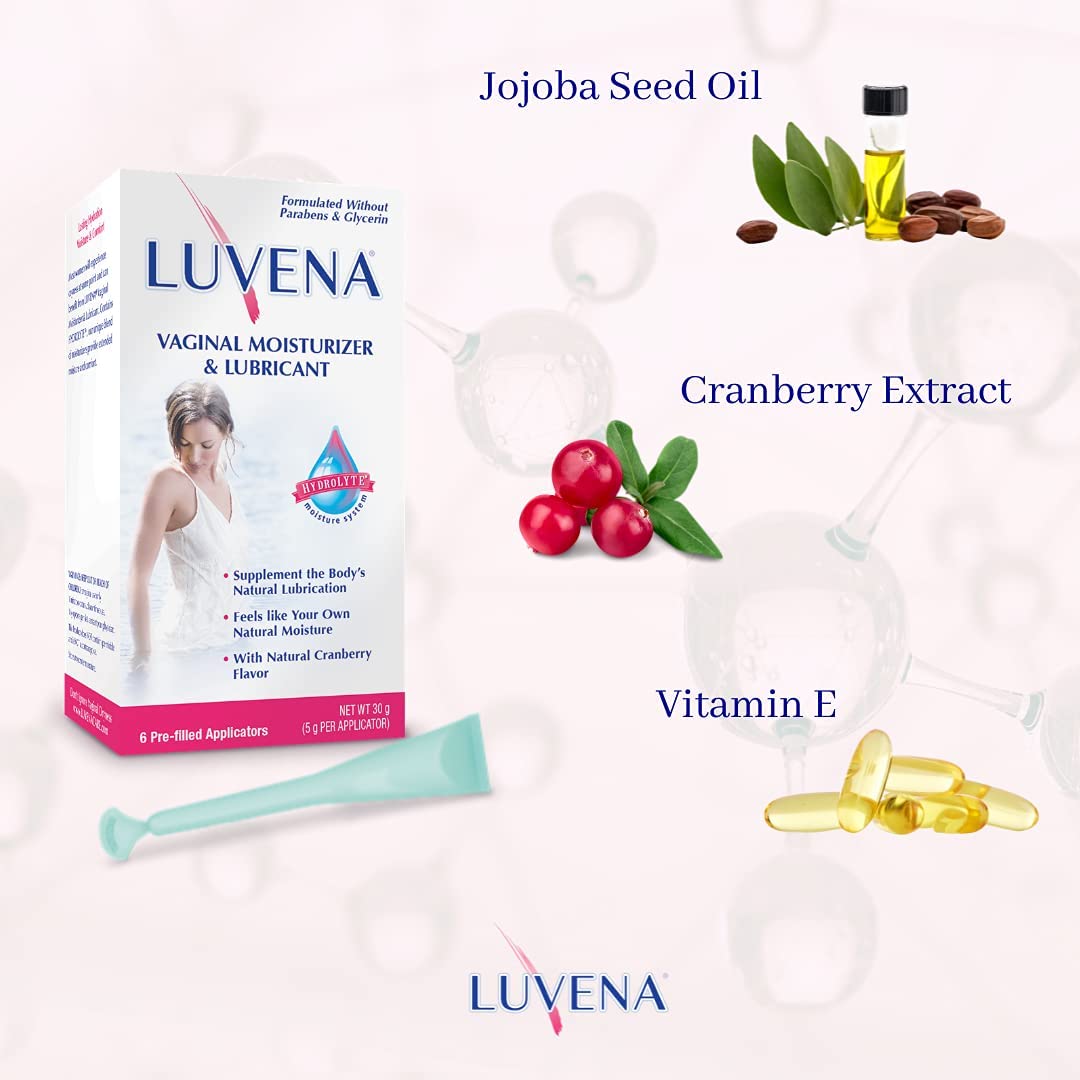 Luvena Moisturizer - Vaginal Moisturizer & Menopause Support for Women - Feminine Intimate LUVENAAu supplements