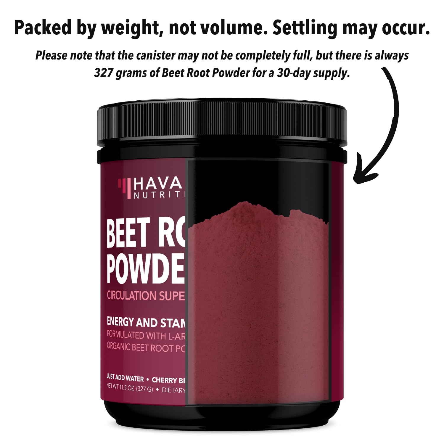 Organic Beet Root Powder with BCAA and L-Arginine for Energy and Stamina Support HAVASU NUTRITIONUS supplements