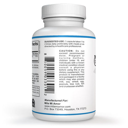 Milamiamor High Potency Magnesium | Whole Body Support | Heart, Nerve and Bone MilamiamorUS supplements