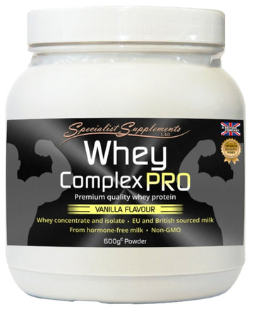 Specialist Supplements WheyNourish Vanilla Flavour Whey Protein Powder 600g Specialist SupplementsAu supplements