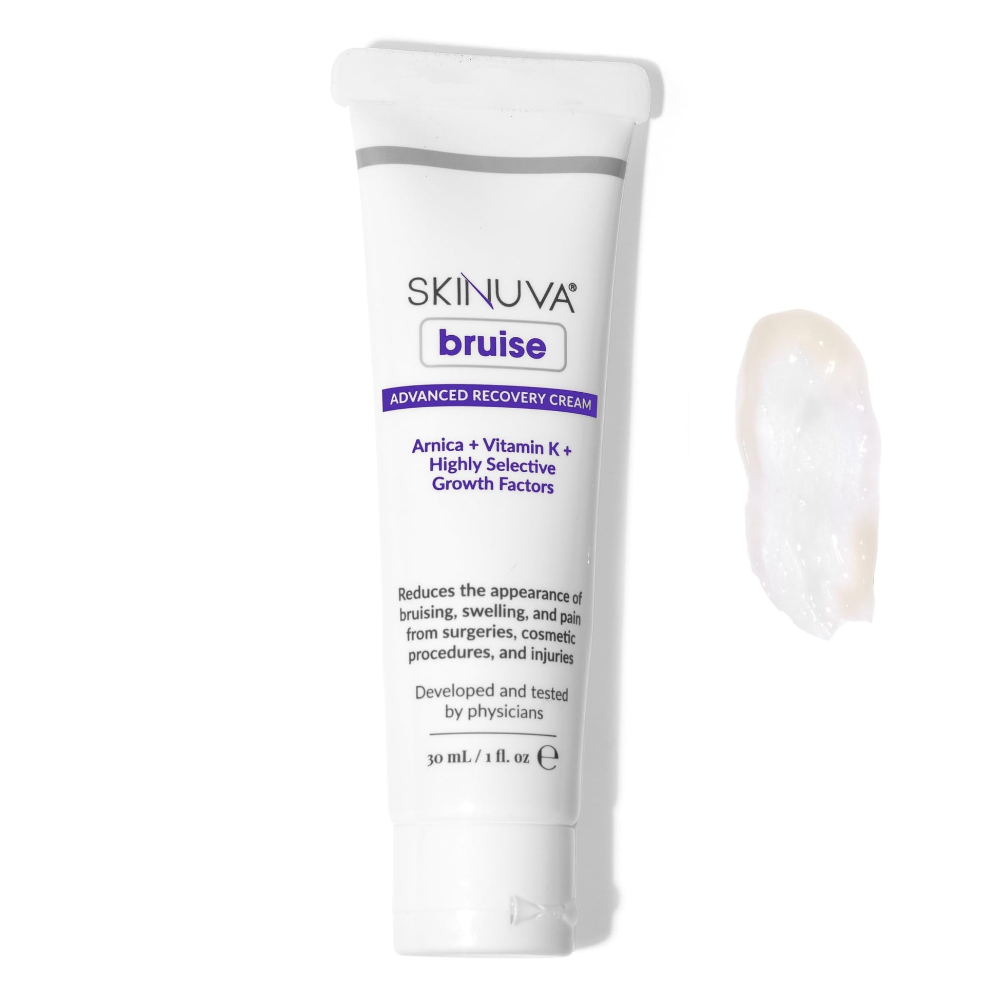 Skinuva® Bruise Advanced Recovery Cream - Topical Bruise Cream Formulated with Growth Factors, Arnica & Vitamin K (1 oz) SkinuvaAu supplements