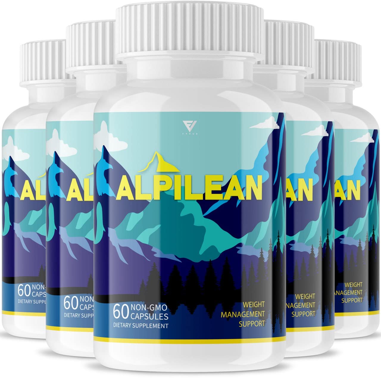 (5 Pack) Alpilean Max Weight Loss Capsules Supplement, Alpilean Ice Hack Support FyvusUS supplements
