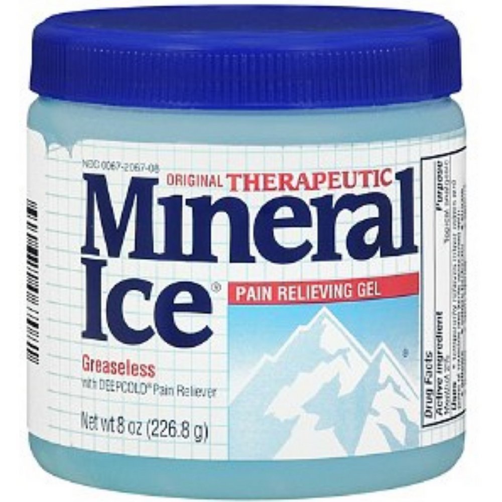 Novartis Mineral Ice Pain Relieving Gel, Original Therapeutic, 2 Count, 8 Ounces. NovartisAu supplements