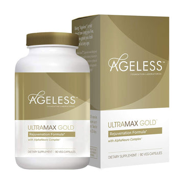AGELESS™: UltraMAX Gold™ Capsules, HGH Anti-Aging Supplement for Women, Slows Ageless Foundation LaboratoriesUS supplements