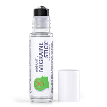 Migrastil Migraine Stick® Rollon - Fast Cooling Comfort for Your Head. Aromatherapy with Peppermint Basic VigorAu supplements